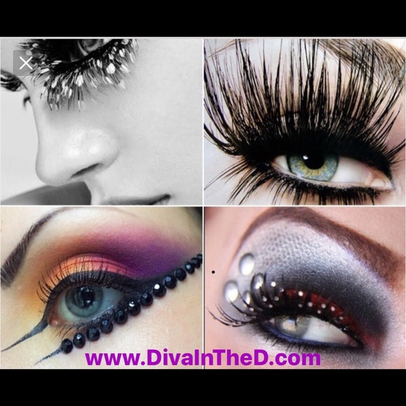 💯Mink Lashes Diva in the D Eye Lash divainthed - Picture 1 of 8